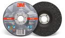 3M&trade; Black 0.25 x 7/8 in. Silver Depressed Center Grinding Wheel 