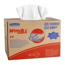 WypAll&reg; White 11-1/10 x 16-4/5 in. Fiber and Polypropylene Cloth 