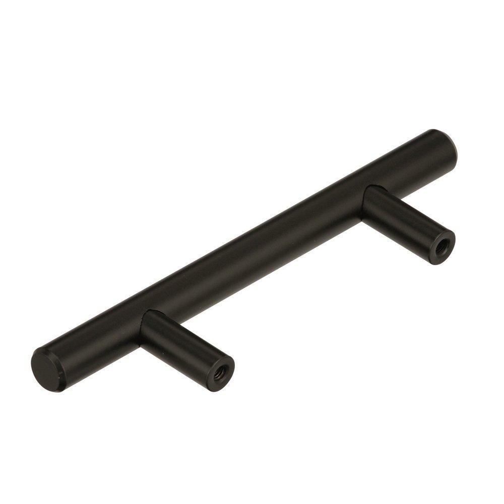 Amerock Black Bronze Bar Pulls 3 in (76 mm) Center-to-Center Black Bronze Cabinet Pull - 10 Pack 