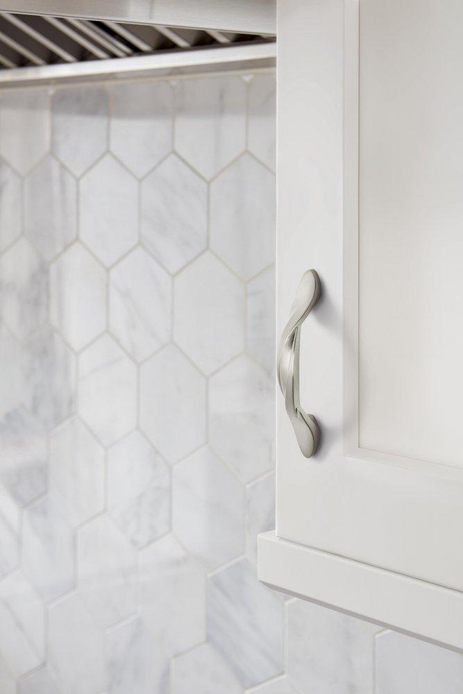 Amerock Satin Nickel Allison Value 3 in (76 mm) Center-to-Center Satin Nickel Cabinet Pull - 10 Pack 