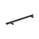 Amerock Flat Black Bar Pulls 7 in (178 mm) Center-to-Center Flat Black Cabinet Pull - 10 Pack 
