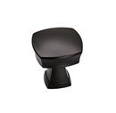 Amerock Flat Black 1-1/4 in. Knob 