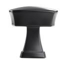 Amerock Flat Black Allison Value 1-1/4 in (32 mm) Length Flat Black Cabinet Knob - 10 Pack 