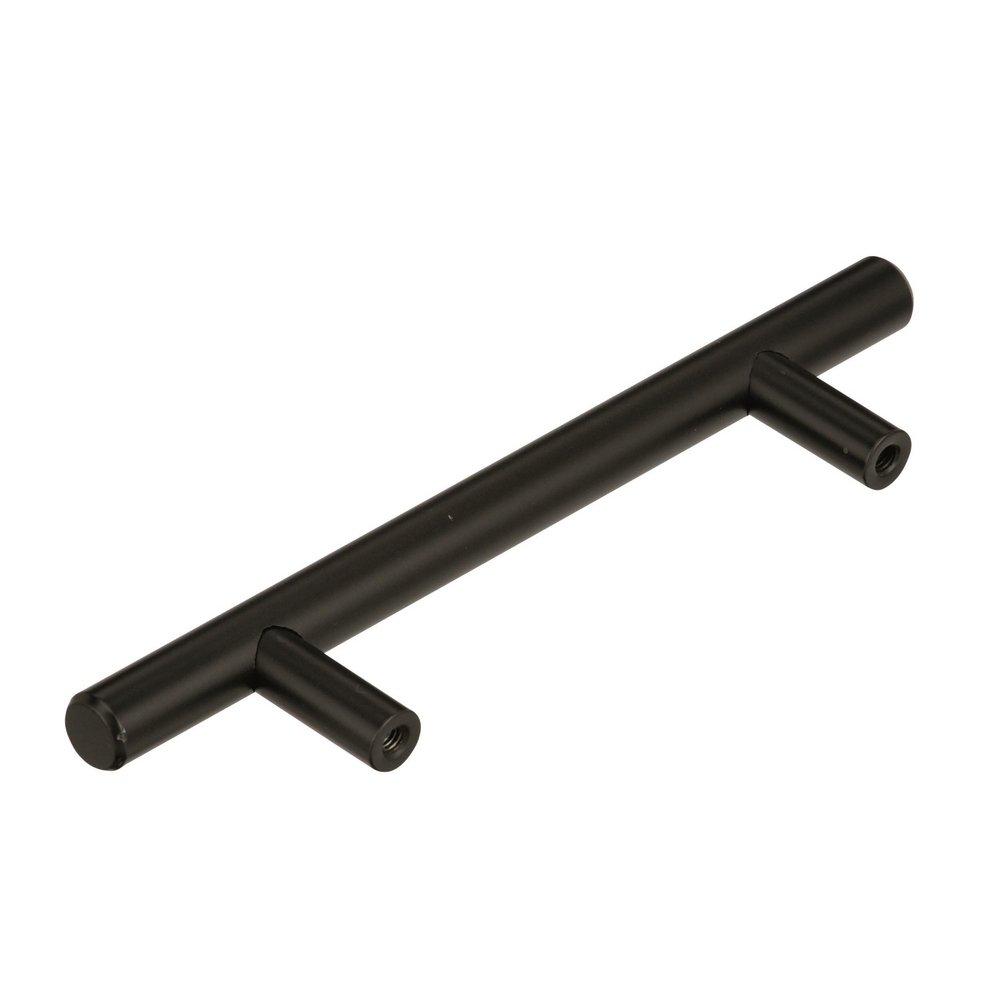Amerock Black Bronze Bar Pulls 3-3/4 in (96 mm) Center-to-Center Black Bronze Cabinet Pull - 10 Pack 