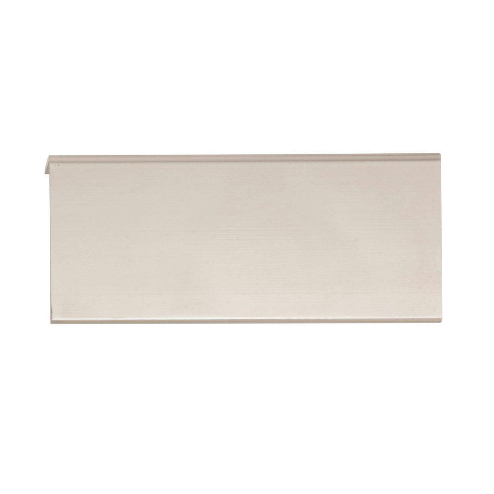 Amerock Polished Nickel Edge Pull 3 in (76 mm) Center-to-Center Polished Nickel Cabinet Pull - 10 Pack 