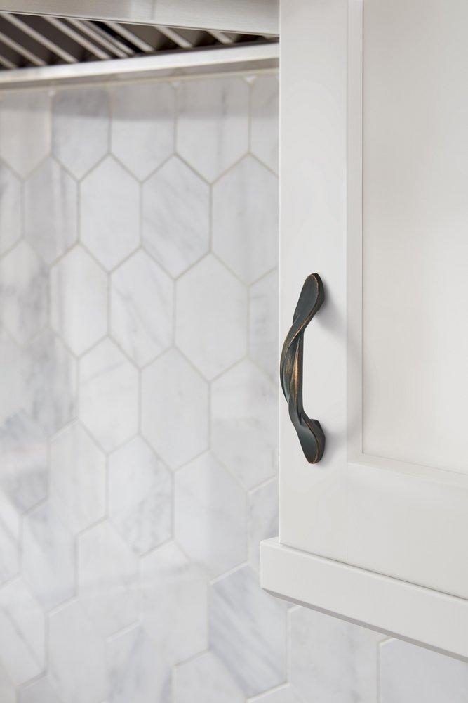 Amerock Oil Rubbed Bronze Allison Value 3 in (76 mm) Center-to-Center Oil-Rubbed Bronze Cabinet Pull - 10 Pack 