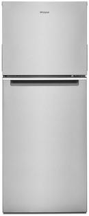 Whirlpool Fingerprint Resistant Stainless Steel 24 in. 11.6 cu. ft. Counter Depth,Top Mount Freezer and Full Refrigerator 