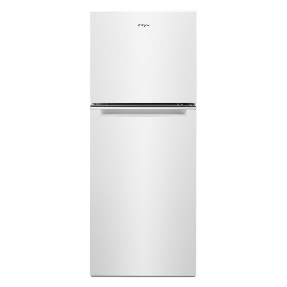 Whirlpool White 24 in. 11.6 cu. ft. Counter Depth,Top Mount Freezer and Full Refrigerator 