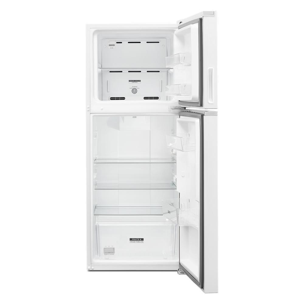 Whirlpool White 24 in. 11.6 cu. ft. Counter Depth,Top Mount Freezer and Full Refrigerator 