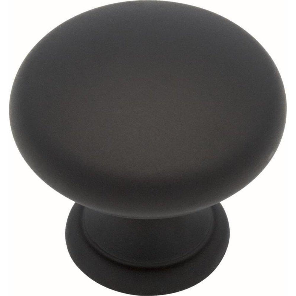 Liberty Hardware Flat Black 1-1/4 in. Cabinet Knob 