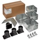 110 CFM Housing Pack, Flange Kit in Steel