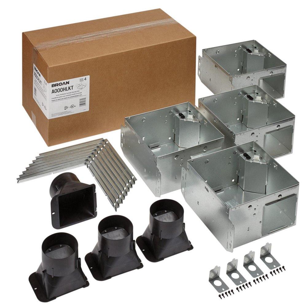 Broan Steel 110 CFM Housing Pack, Flange Kit 