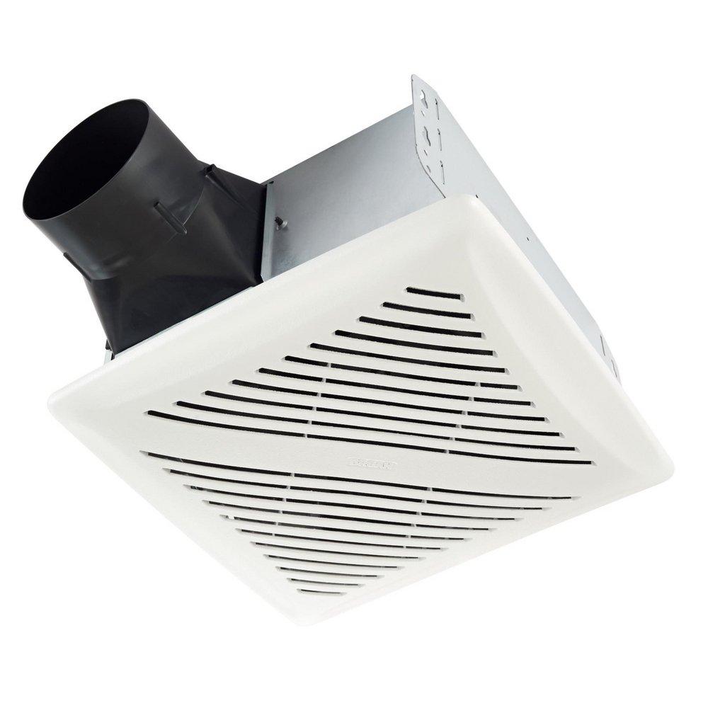 Broan White Bathroom Exhaust Fan in White 