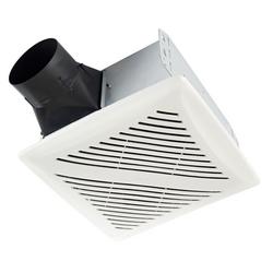 110 CFM Bathroom Exhaust Fan in White