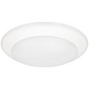 15W 1-Light LED Disc Light in White