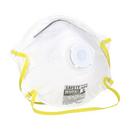 Fiberglass and Plastic N95 Respirator with Exhalation in White (Box of 10)