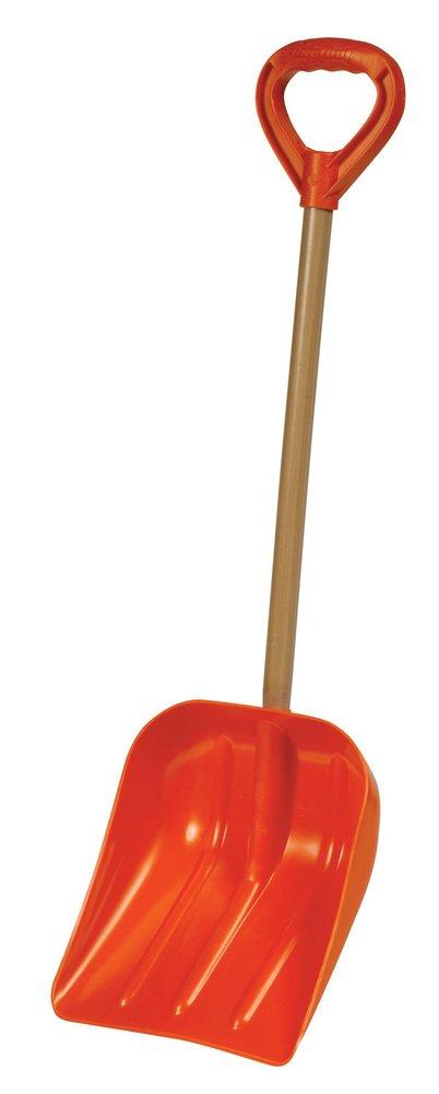 Emsco Orange Plastic Snow Shovel 