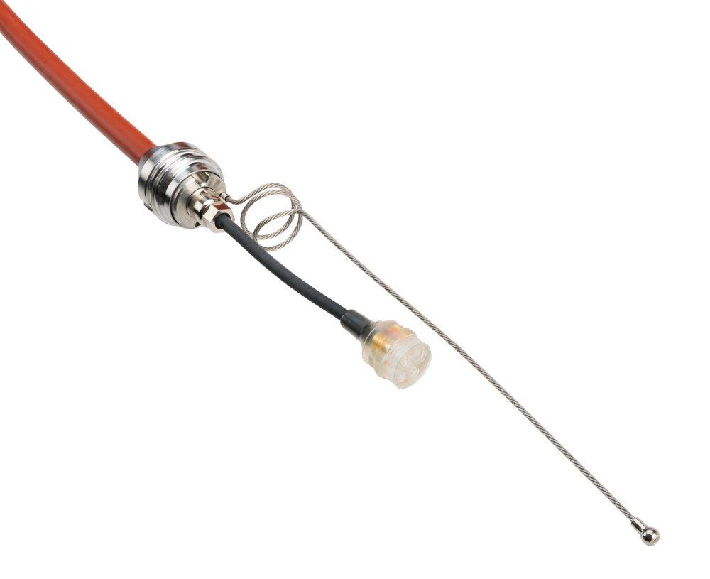 RIDGID Aged Wood Mini Push Cable Assembly 