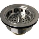3-3/8 in. Basket Strainer in Stainless Steel