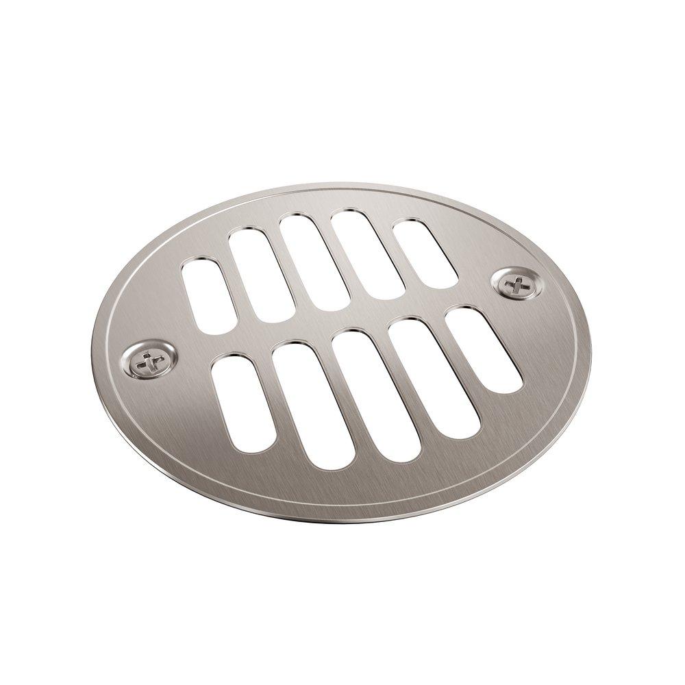 PROFLO&reg; Brushed Nickel 304 Stainless Steel Round Strainer 