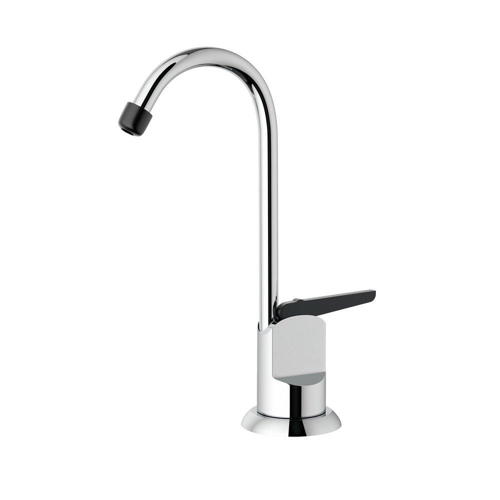 PROFLO&reg; Polished Chrome Single Handle Lever Water Filter Faucet 