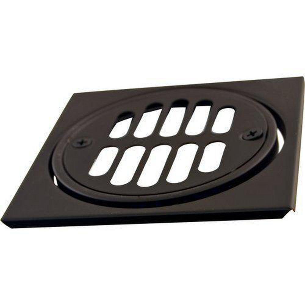 PROFLO&reg; Oil Rubbed Bronze 304 Stainless Steel Square Strainer 