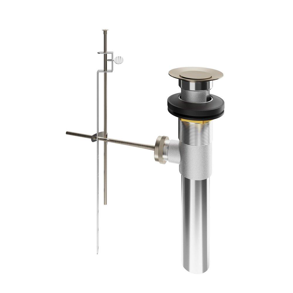 PROFLO&reg; Brushed Nickel Pop-up Drain 