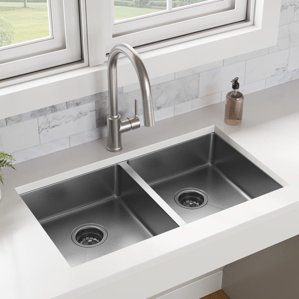 PROFLO&reg; Chrome Soap and Lotion Dispenser 