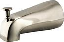 PROFLO&reg; Brushed Nickel 1/2 in. Diverter Tub Spout 