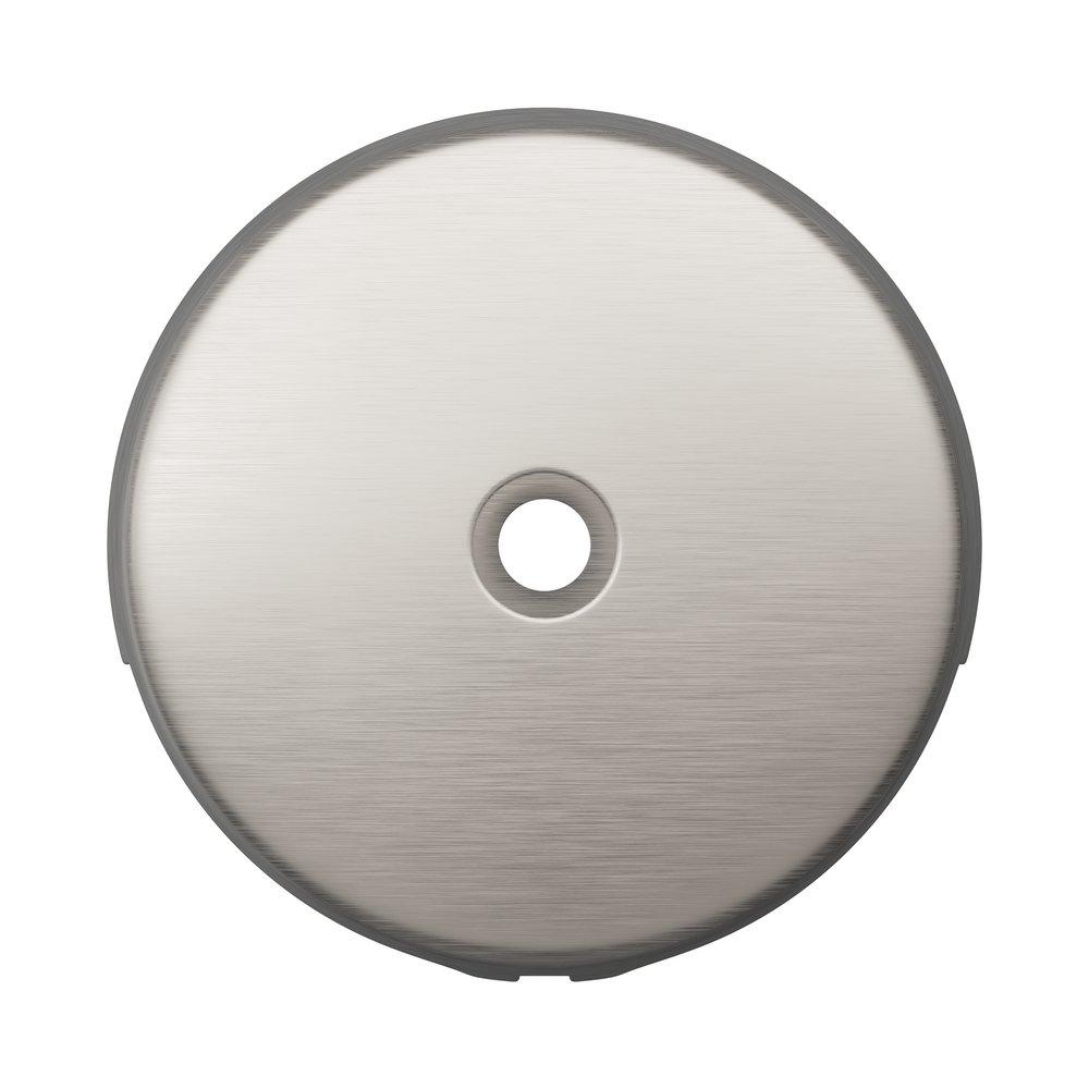 PROFLO&reg; PVD Brushed Nickel 3-3/16 in. Brass Escutcheon 