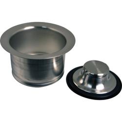 Brass Disposer Flange & Stopper in Stainless Steel