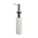 Soap and Lotion Dispenser in Brushed Nickel