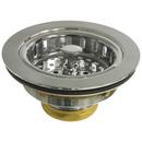 PROFLO&reg; Chrome Plated 3-3/8 in. Basket Strainer 