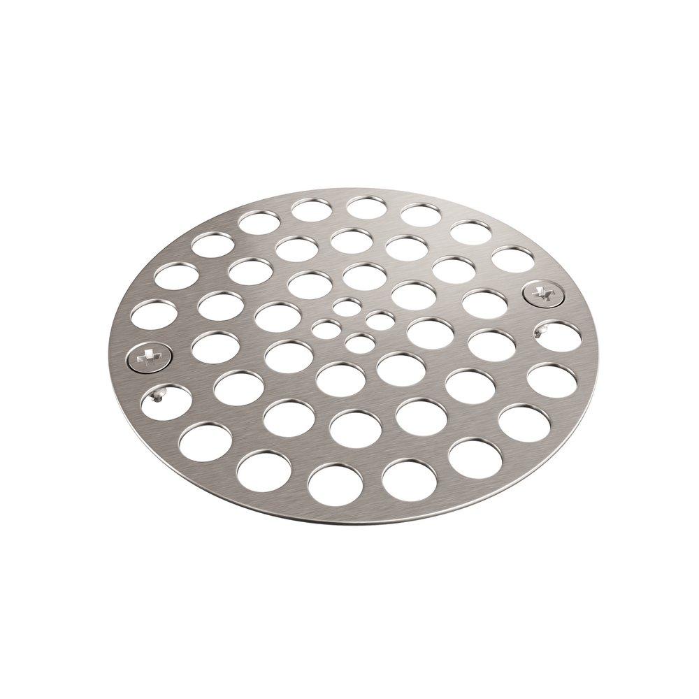 PROFLO&reg; Brushed Nickel 430 Stainless Steel Round Strainer 