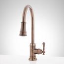 Signature Hardware Oil Rubbed Bronze Single Handle Pull Down Kitchen Faucet