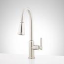 Signature Hardware Stainless Steel Single Handle Kitchen Faucet