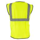 SAS Safety Yellow Class 2 Safety Vest in Yellow 