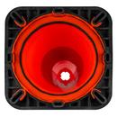 SAS Safety Orange Traffic Cone with Reflective Bars in Orange 