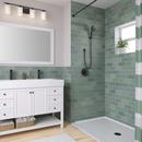 PROFLO® Matte Black Single Handle Shower Faucet Trim Kit 