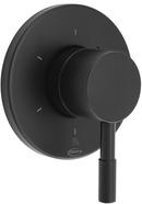 PROFLO&reg; Matte Black Single Handle Brass Diverter Trim for PF6103 