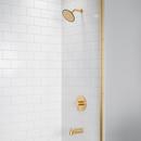 PROFLO&reg; Matte Black Single Handle Single Function Bathtub & Shower Faucet (Trim Only) 