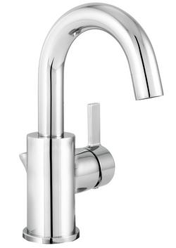 Single Handle Monoblock Bathroom Sink Faucet in Chrome