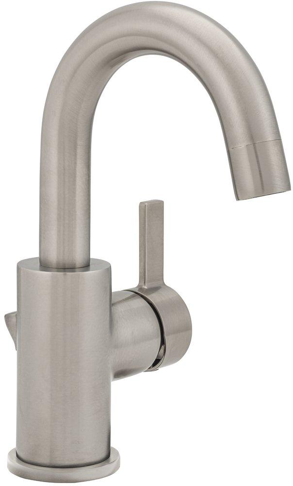 PROFLO&reg; Brushed Nickel Single Lever Handle Widespread Bathroom Sink Faucet 