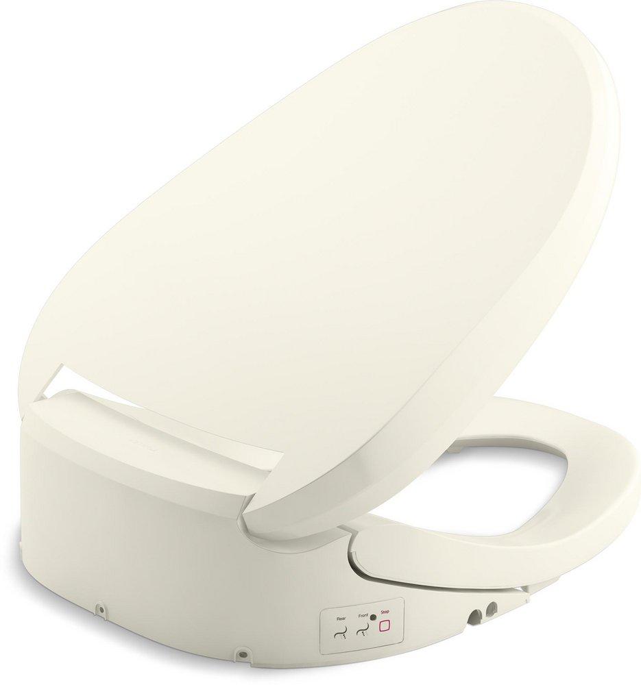 KOHLER Biscuit Elongated Closed Front with Cover Toilet Seat 