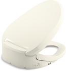 Elongated Closed Front Toilet Seat in Biscuit