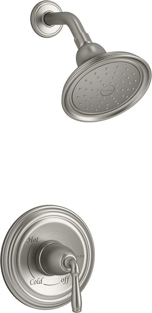KOHLER Vibrant&reg; Brushed Nickel Single Handle Single Shower Faucet Trim Only 