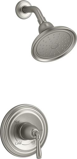 One Handle Single Function Shower Faucet in Vibrant&reg; Brushed Nickel (Trim Only)