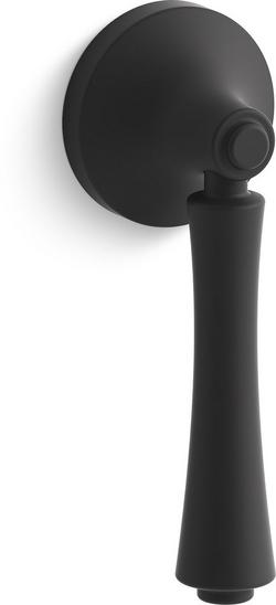 Left-Hand Trip Lever in Matte Black