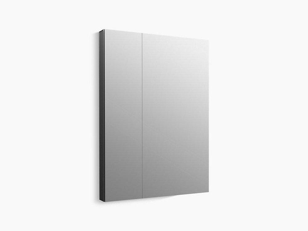 KOHLER Dark Anodized Aluminum 29-3/4 x 40-5/16 in. Surface Mount Medicine Cabinet 