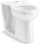 KOHLER White 1.28 gpf Elongated Floor Mount Two Piece Toilet Bowl 